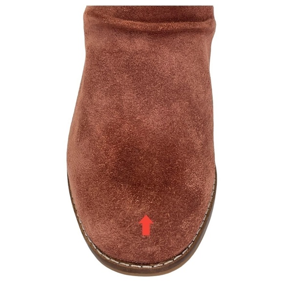 Cole Haan Alayna Mahogany Suede Leather Womens Ankle Boots Size 5M - Picture 7 of 12